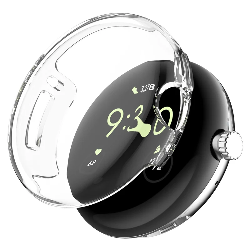 Funda TPU Google Pixel Watch 5 - 45mm (transparente)