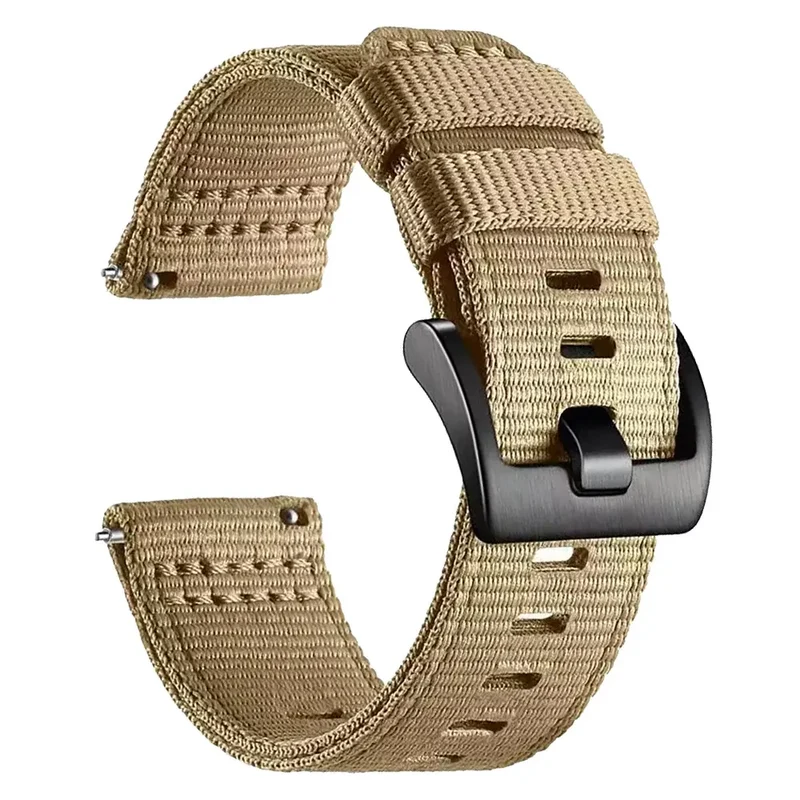 Correa nylon con hebilla TicWatch Pro 5 Enduro (caqui)