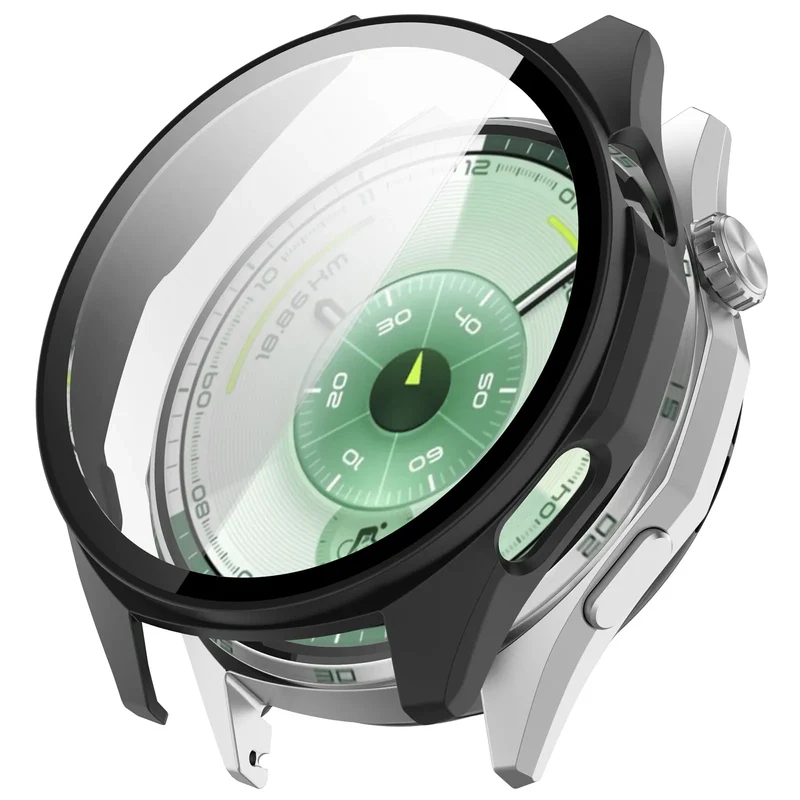 Funda con vidrio PC Huawei Watch GT 7 - 46mm (negro)