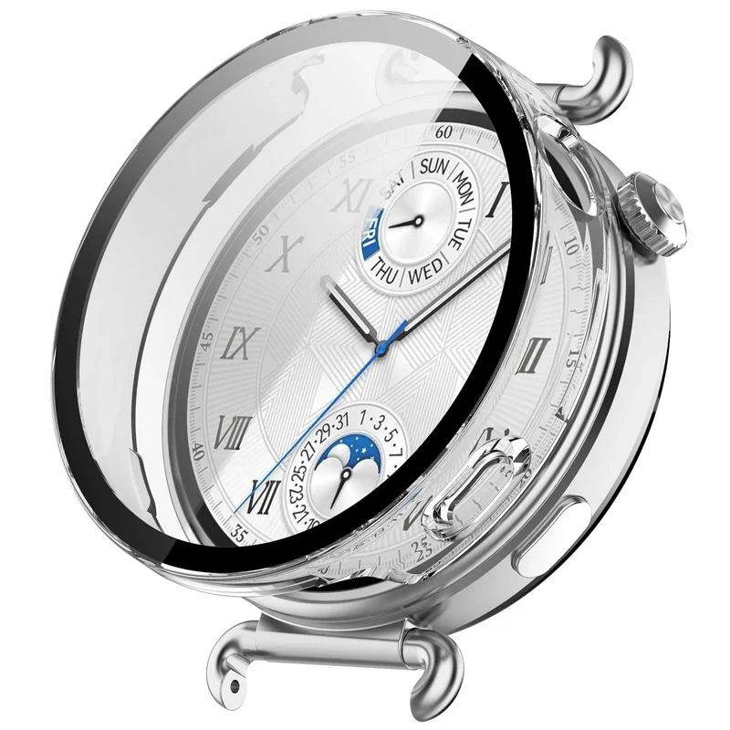 Funda con vidrio PC Huawei Watch GT 7 - 41mm (transparente)