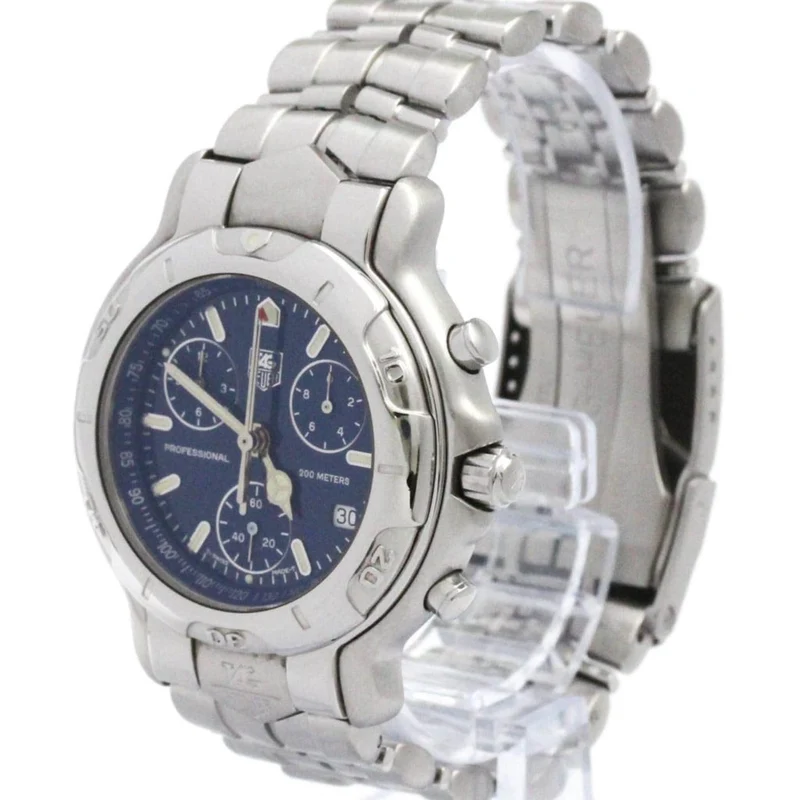Tag Heuer Professional 6000 - Quartz watch in stainless steel