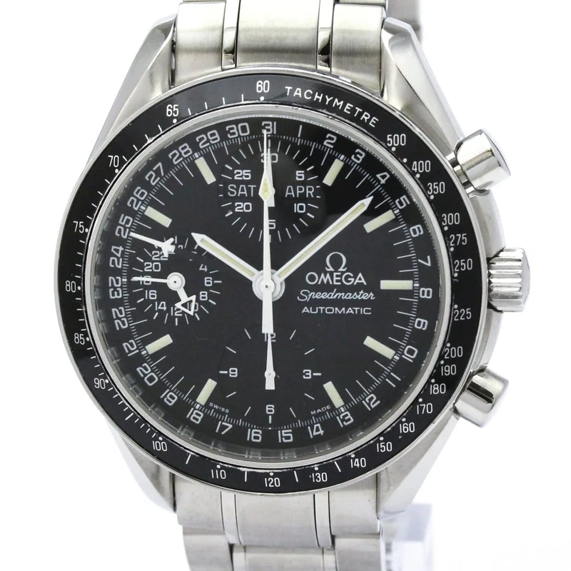 Omega Speedmaster - Automatic steel chronograph watch