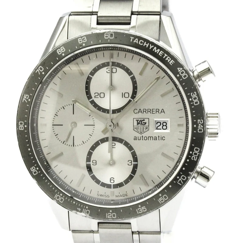 Tag Heuer Carrera - Automatic chronograph watch in steel