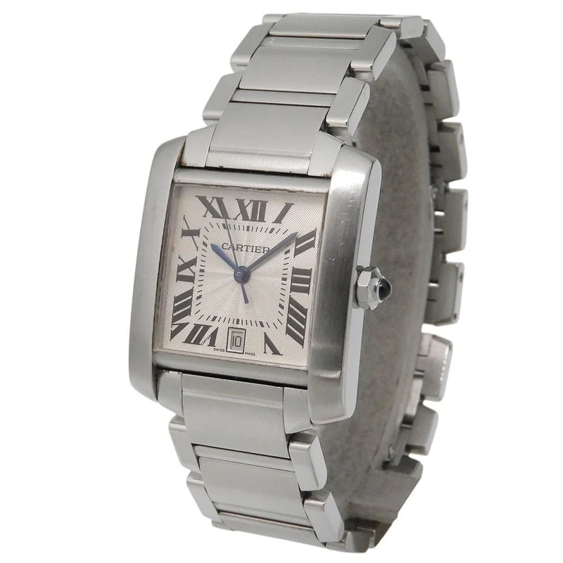 Cartier Tank Française - Automatic steel watch