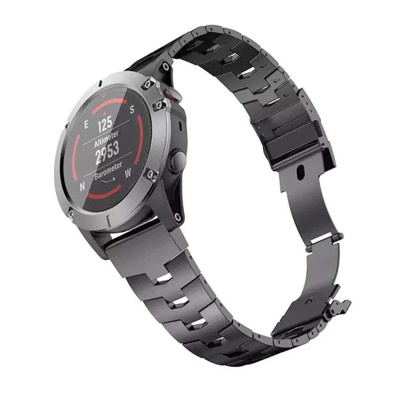 Correa titanio Garmin Fenix 9 - 51mm (grafito)
