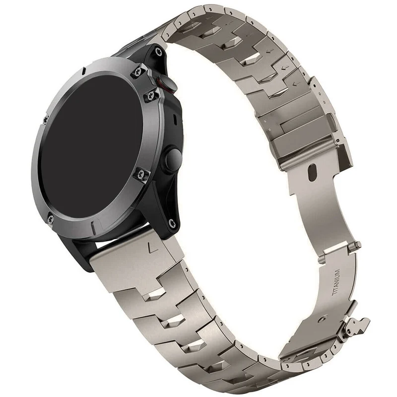 Correa titanio Garmin Fenix 9 - 51mm (titanio)