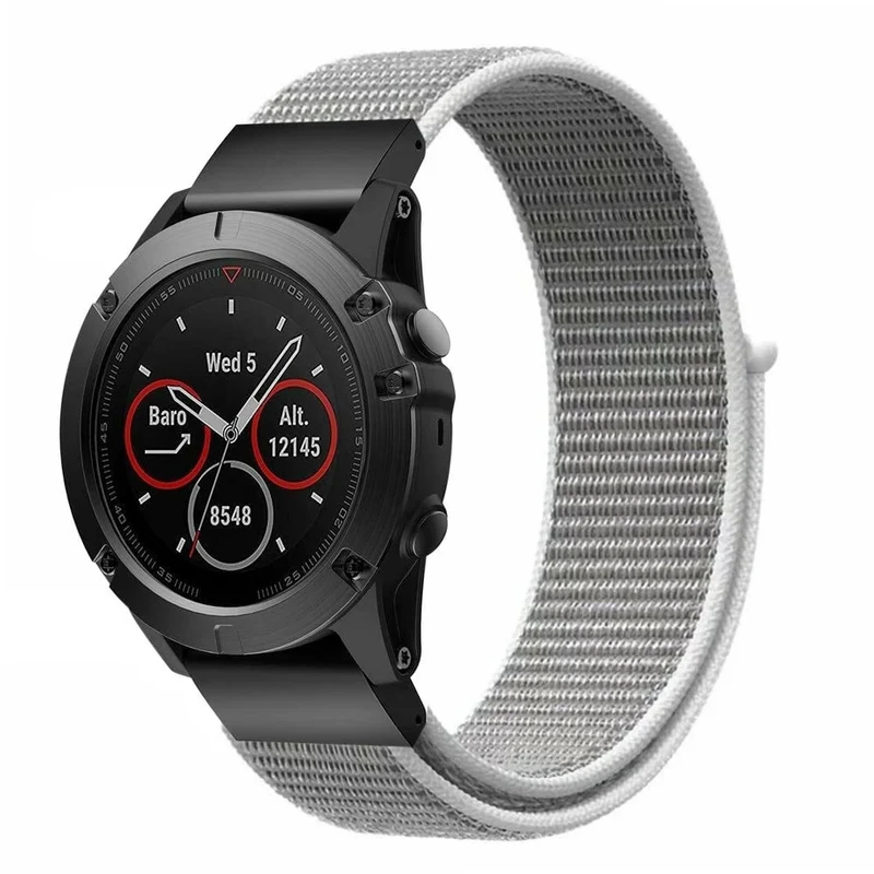 Correa nylon Garmin Fenix 9 Pro - 51mm (concha de mar)