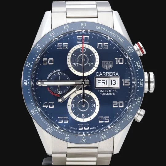 TAG Heuer Carrera - Calibre 16 watch in steel