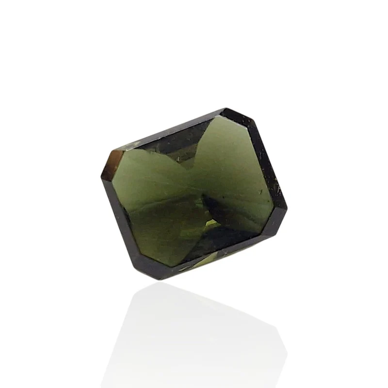 Dravite tourmaline - Mixed rectangular stone 2.73 ct champagne