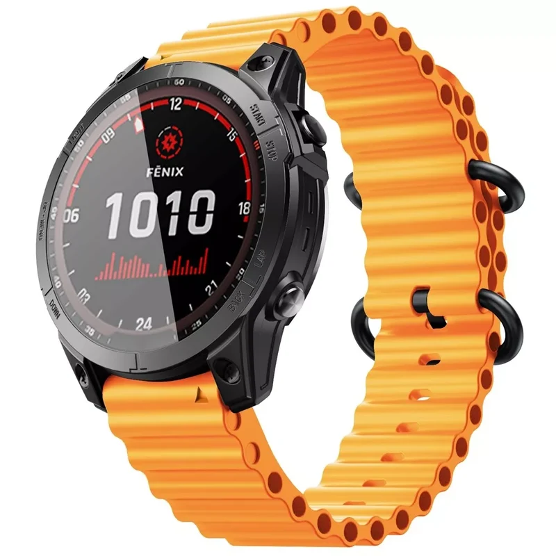 Correa Ocean Garmin Fenix 9 Pro - 51mm (naranja)