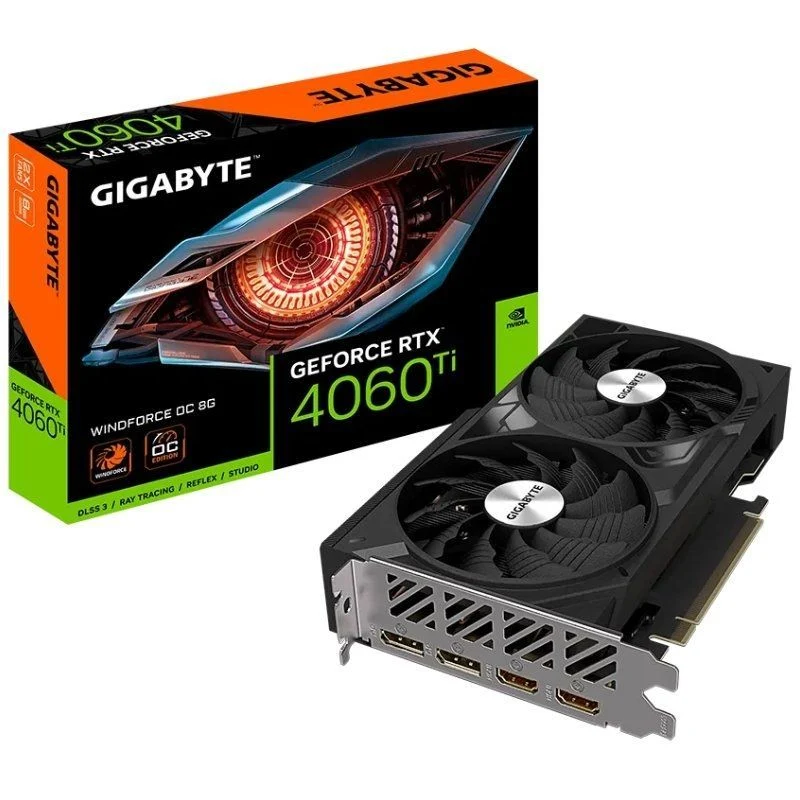 Gigabyte GeForce RTX 4060 Ti WindForce OC - 8GB GDDR6