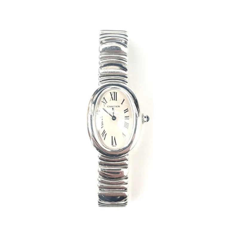 Cartier baignoire 1955 Mini - Ladies' watch in white gold