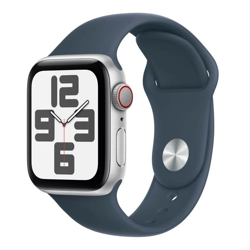Apple Watch SE | GPS + Cellular | 44mm | Caja Aluminio Plata | Correa deportiva Azul | S/M - MRHF3QL/A