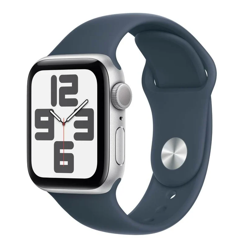 Apple Watch SE | GPS | 44mm | Caja Aluminio Plata | Correa deportiva Azul | M/L - MREE3QL/A