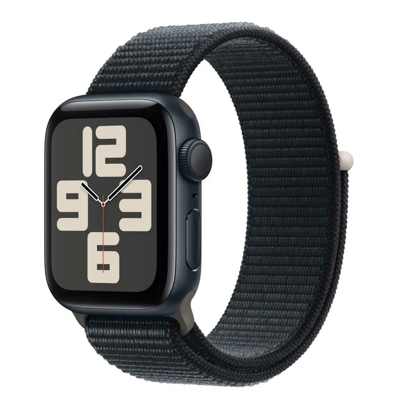 Apple Watch SE | GPS | 40mm | Caja Aluminio Medianoche | Correa Loop deportiva Medianoche | Única - MRE03QL/A