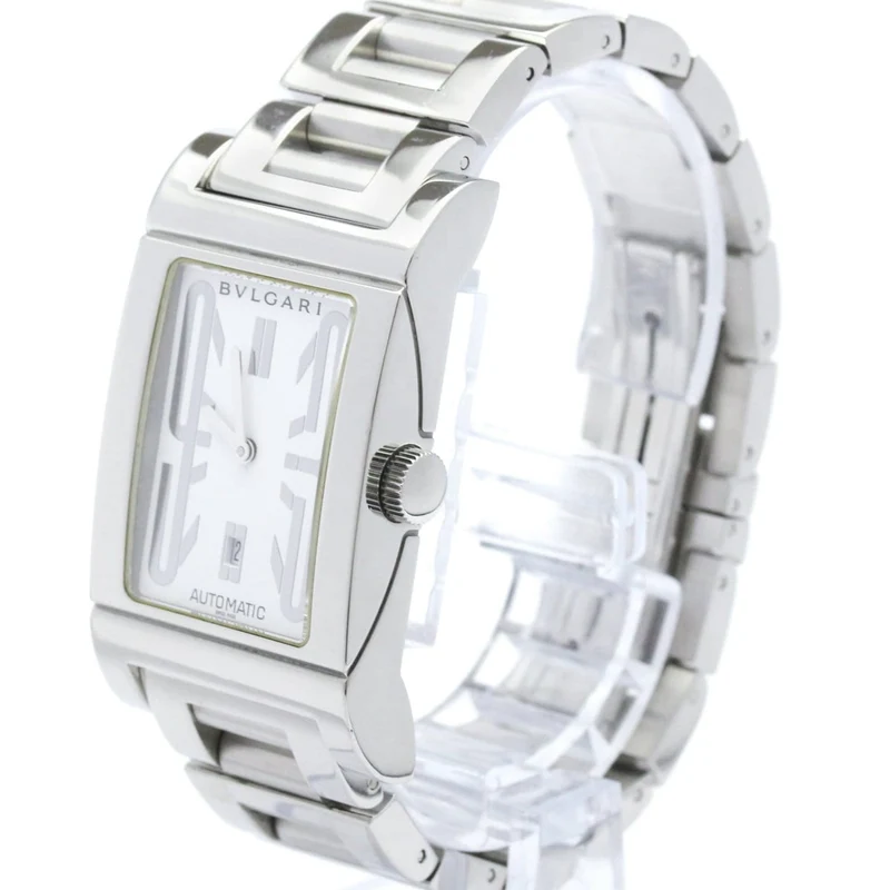 Bvlgari Rettangolo - Automatic stainless steel watch