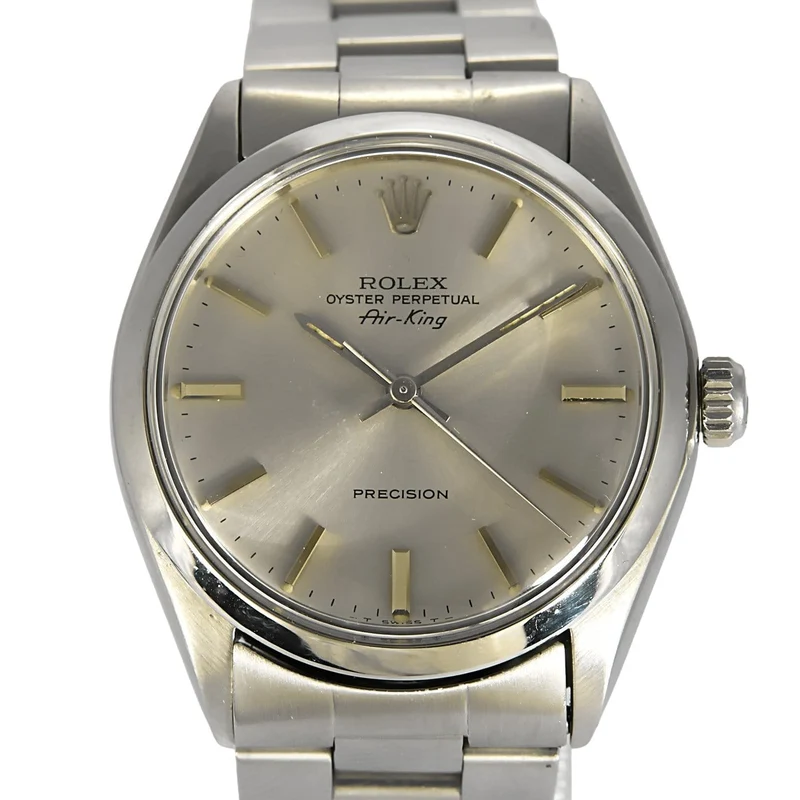 Rolex Air-King - Steel watch with gray dial
