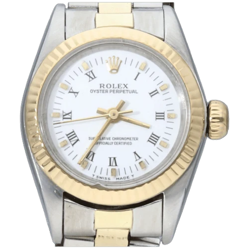 Rolex Oyster Perpetual - 26 mm watch in yellow gold and steel