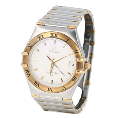 Omega Constellation - Yellow gold and steel watch