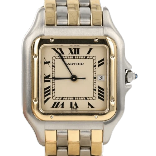 Cartier Panthère - Yellow gold and steel watch
