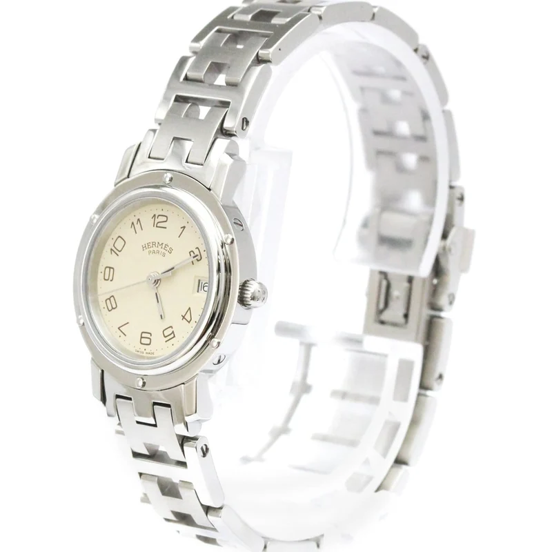 Hermès Clipper - Stainless steel quartz watch