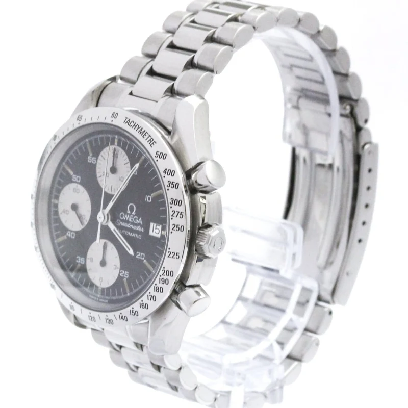 Omega Speedmaster Date - Automatic chronograph watch in stainless steel