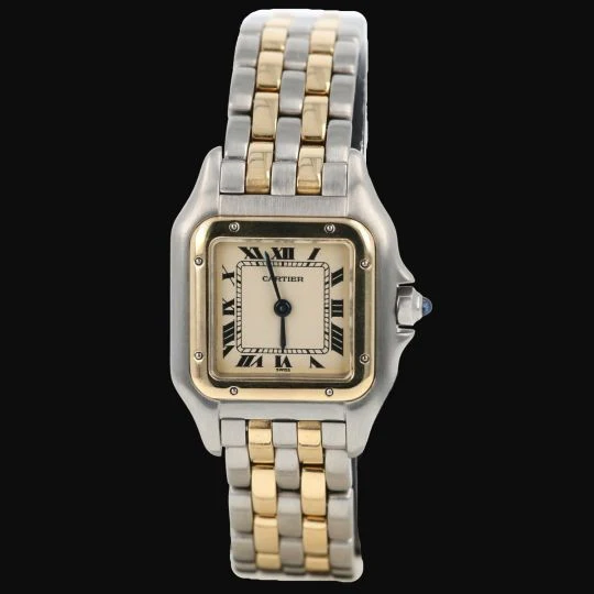 Cartier Panthère - Yellow gold and steel watch