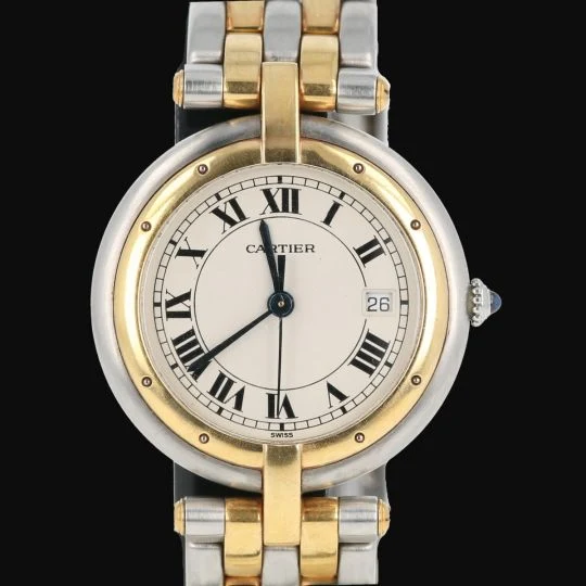 Cartier Cougar - Yellow gold and steel watch