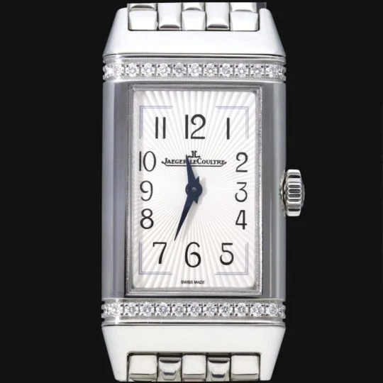 Jaeger-LeCoultre Reverso One - Single-sided watch in steel and diamonds