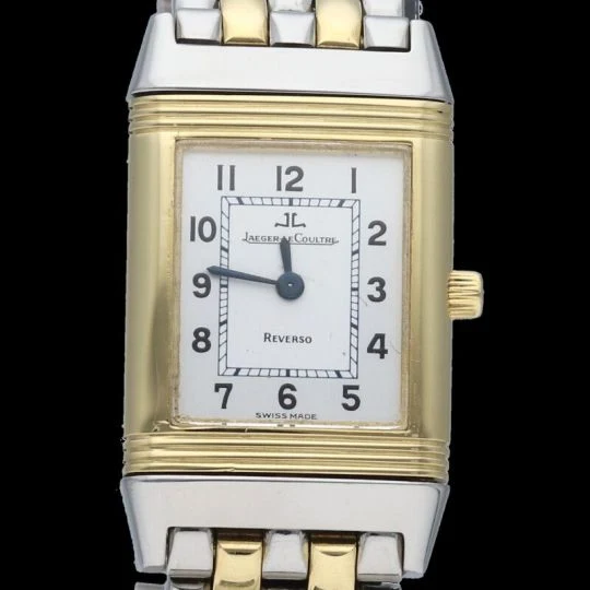 Jaeger-LeCoultre Reverso - Lady's watch in yellow gold and steel