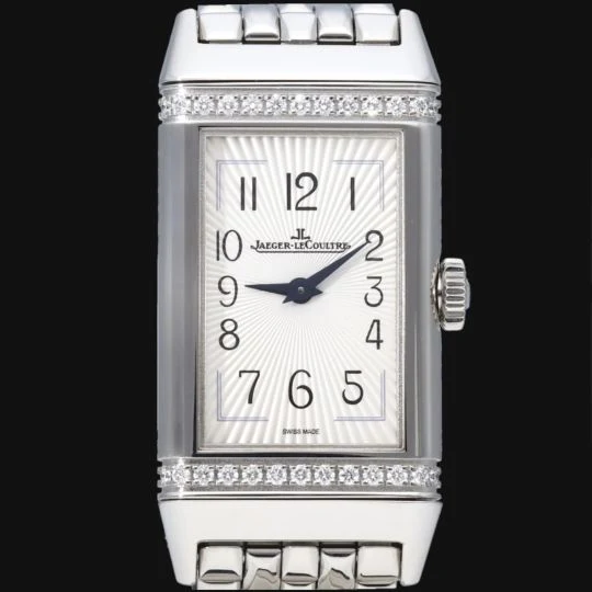 Jaeger-LeCoultre Reverso One Monoface - Steel and diamond watch