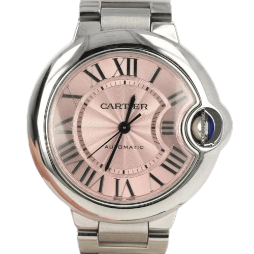 Cartier Ballon Bleu - 33 mm steel watch