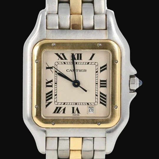 Cartier Panthère - Yellow gold and steel watch