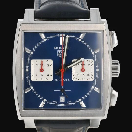 TAG Heuer Monaco - Steel chronograph watch