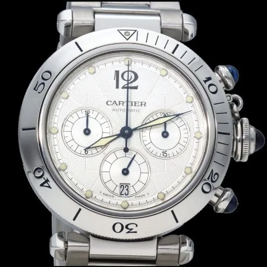 Cartier Pasha Seatimer - Steel watch