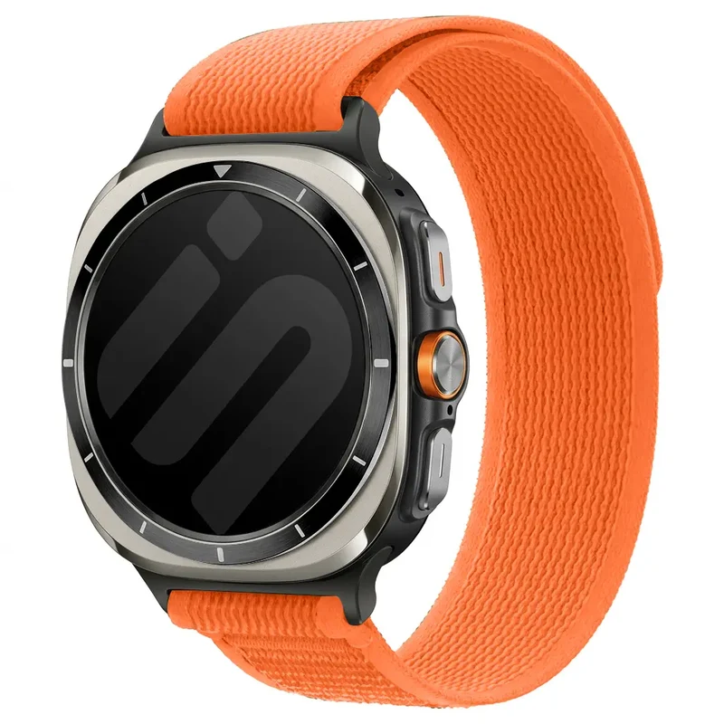 Correa nylon trail Samsung Galaxy Watch Ultra 2 (naranja)