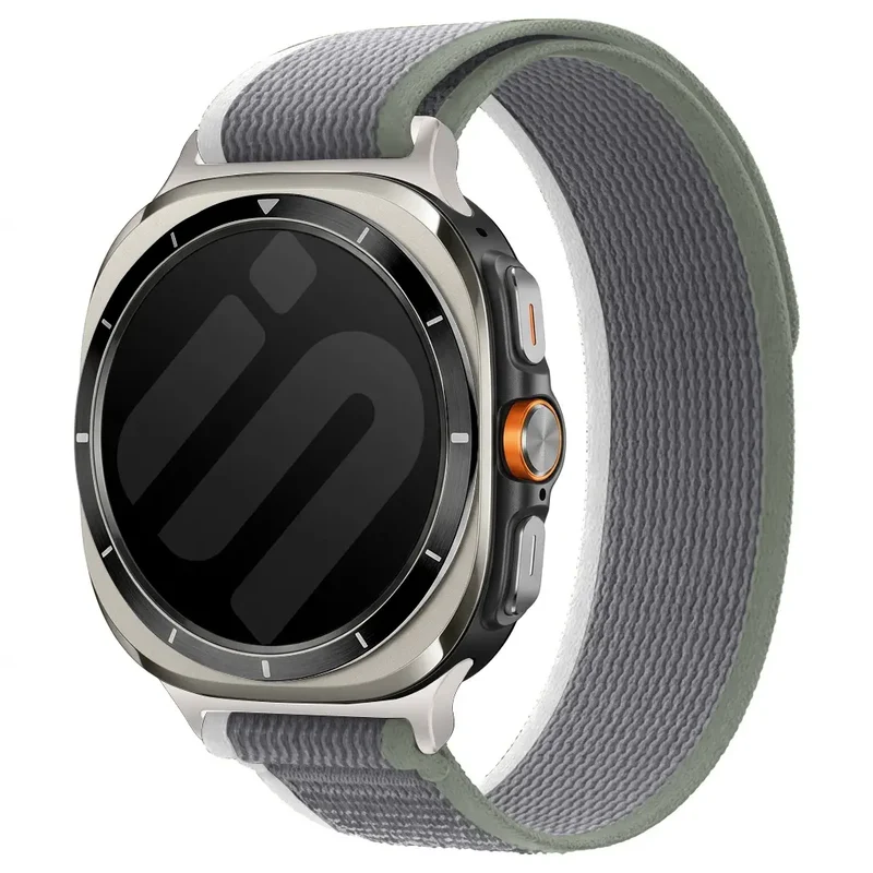 Correa nylon trail Samsung Galaxy Watch Ultra (gris)