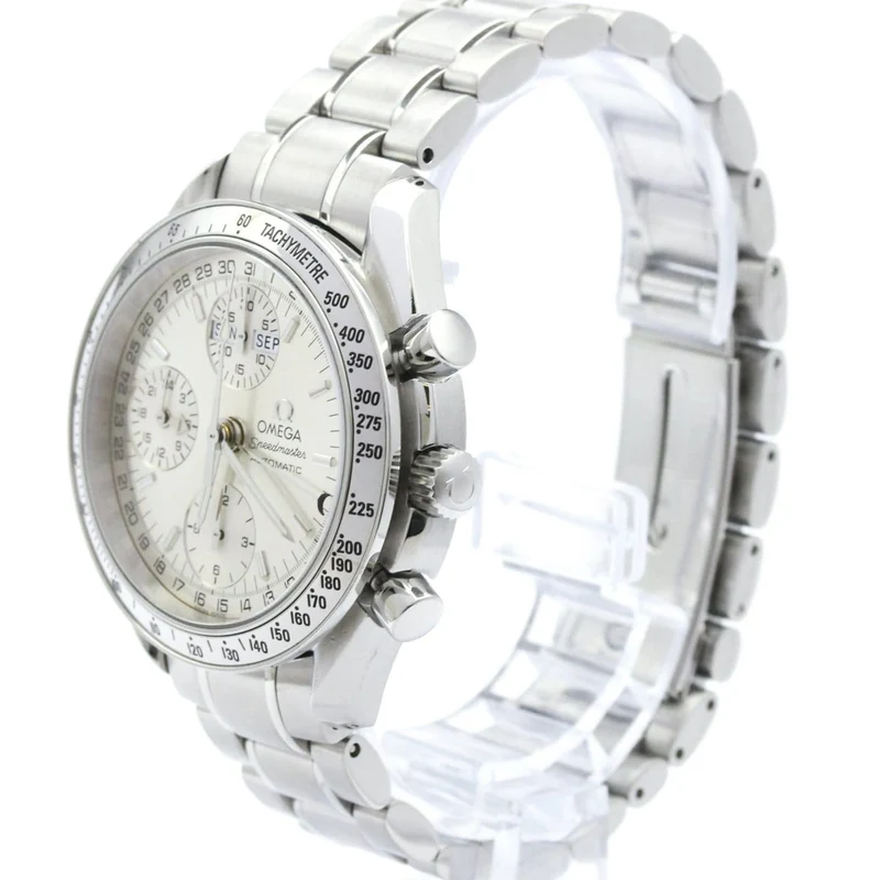 Omega Speedmaster - Automatic stainless steel chronograph watch