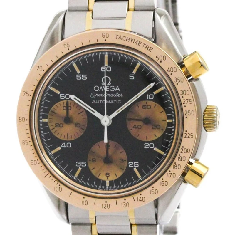 Omega Speedmaster Date - Automatic chronograph watch in stainless steel