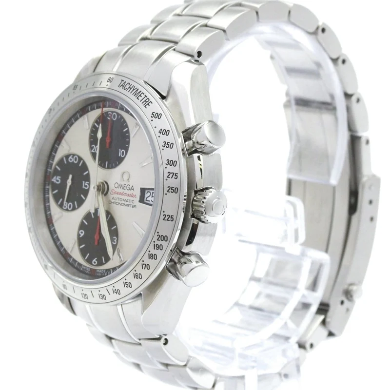 Omega Speedmaster Date - Automatic chronograph watch in stainless steel