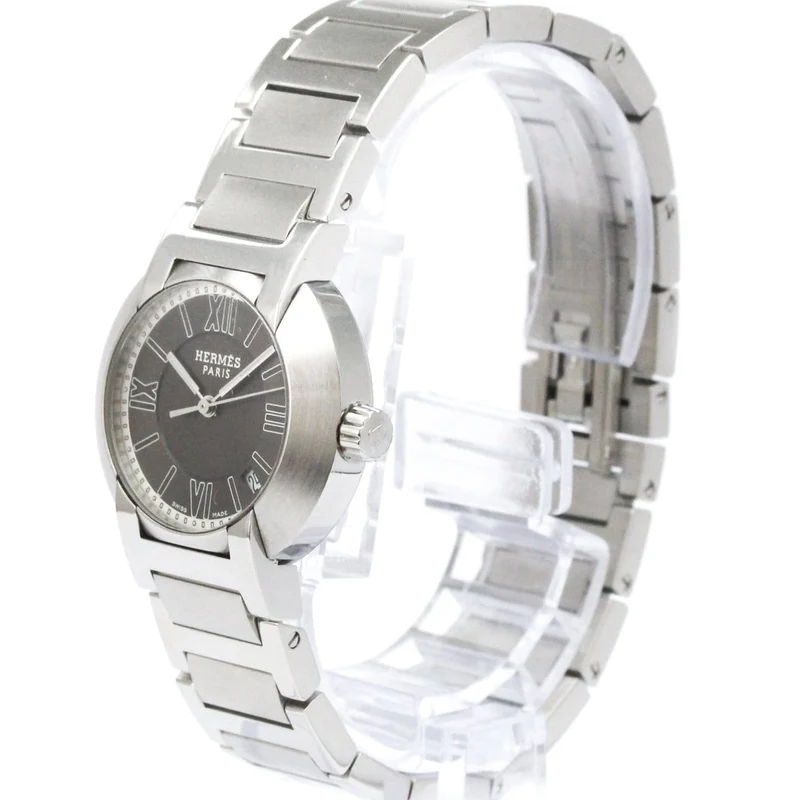 Hermès Nomad - Quartz watch in stainless steel