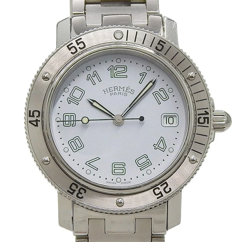 Hermès Clipper Diver - Stainless steel quartz watch