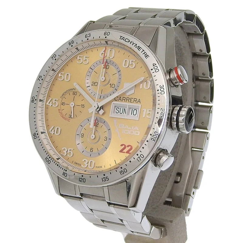 Tag Heuer Carrera - Automatic steel chronograph watch