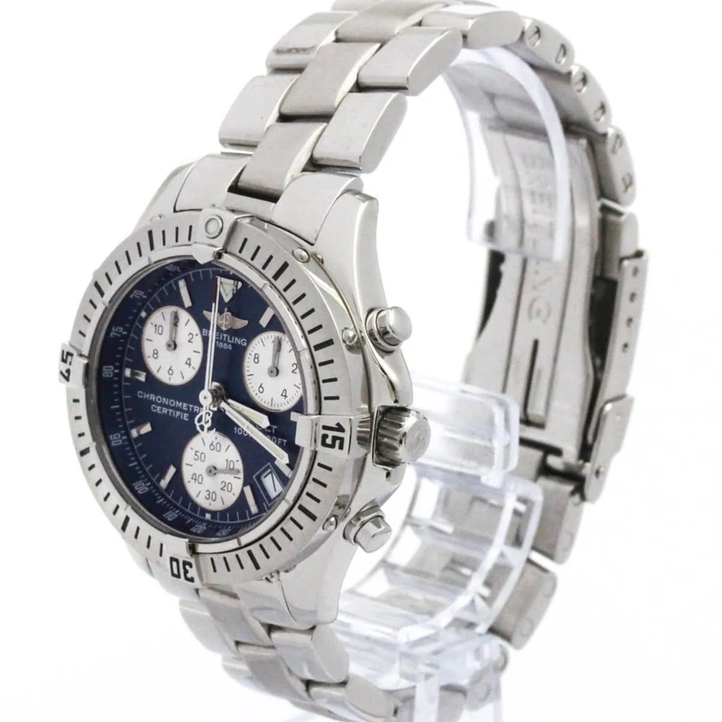 Breitling Colt - Stainless steel quartz chronograph watch