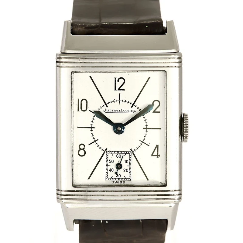 Jaeger-LeCoultre Reverso - Rectangular steel watch