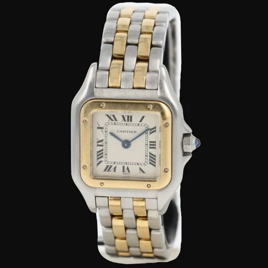 Cartier Panthère - Yellow gold and steel watch
