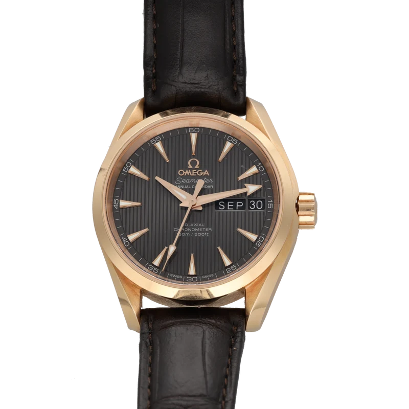 Omega - 38.5 mm watch in 18k rose gold