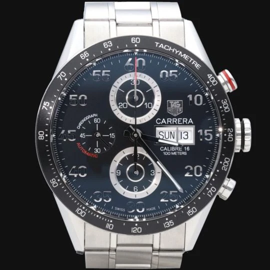 TAG Heuer Carrera - Calibre 16 steel watch