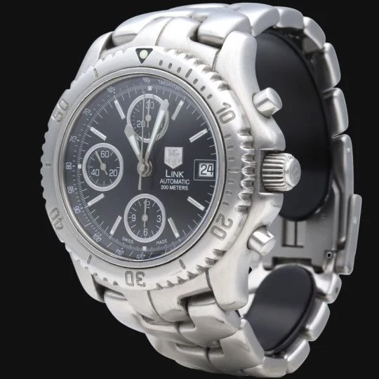 TAG Heuer Link - Steel chronograph watch