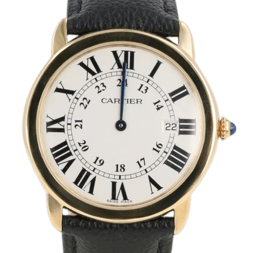 Cartier Solo Round - 36 mm watch in yellow gold
